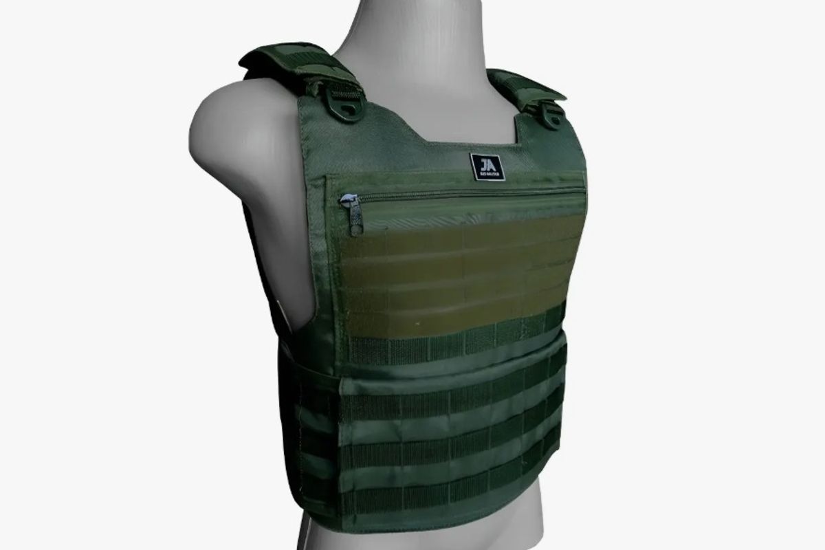 Colete bal&iacute;stico &eacute; material controlado pelo Ex&eacute;rcito. Foto: Ilustra&ccedil;&atilde;o