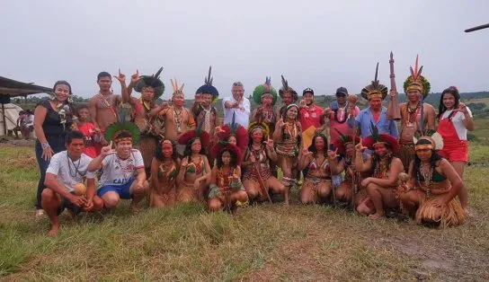 Valmir recebe bênção de povos indígenas e defende conjunto dos direitos durante visita ao extremo sul