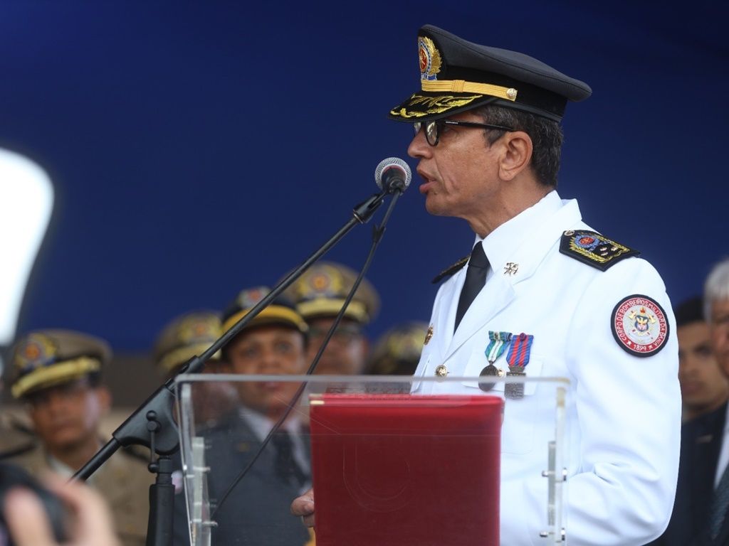O novo comandante do Corpo de Bombeiros assume no lugar do Coronel Marchesini. Foto:Joá Souza/GOVBA