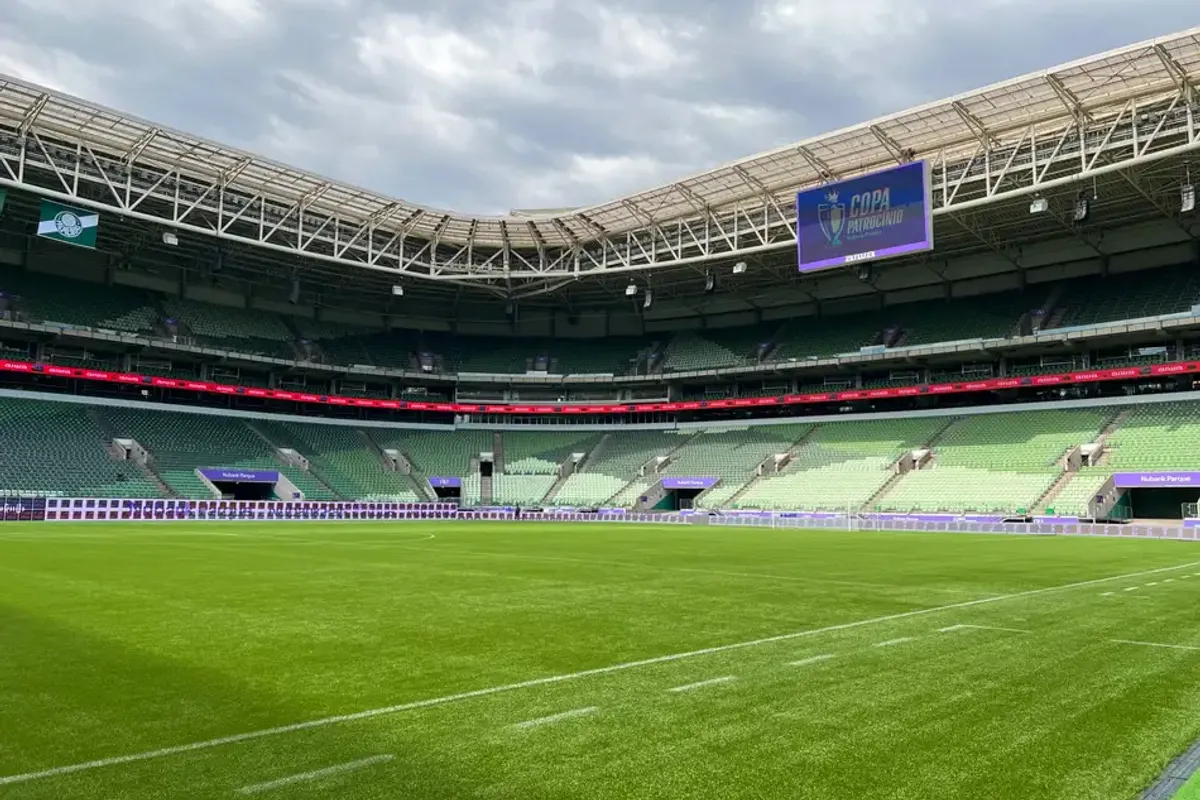 Palmeiras e Bahia se enfrentam no Nubank Parque. Foto: Rafaela Cardoso | Lance!