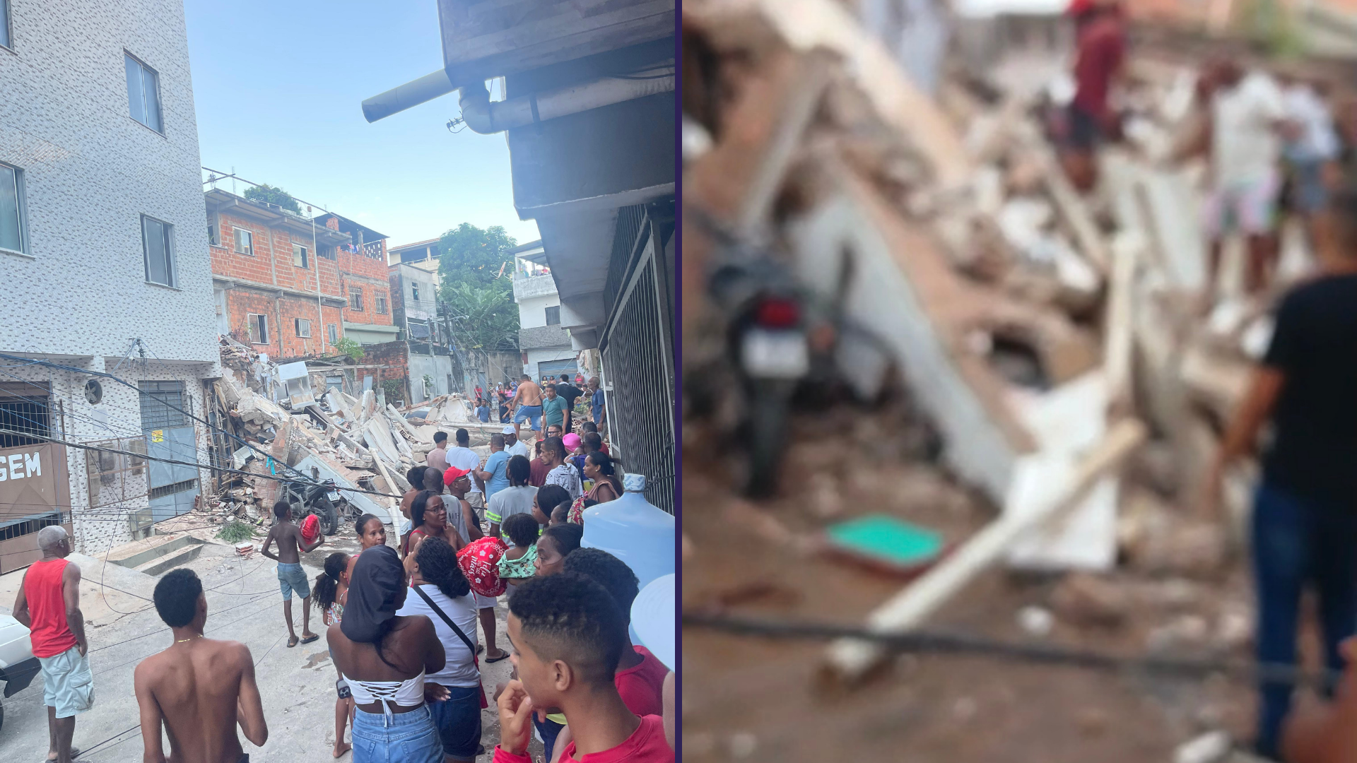 Desabamento de pr&eacute;dio em luis anselmo