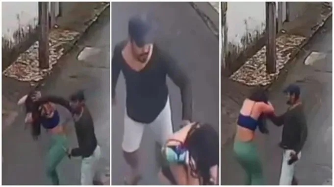 Mulher é espancada por ex-namorado em plena rua na Bahia; vídeo