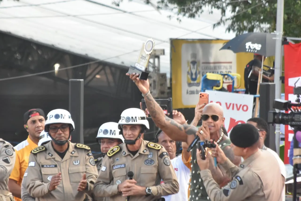 PM da Bahia completa 201 anos e celebra aniversário no trio do Gigante