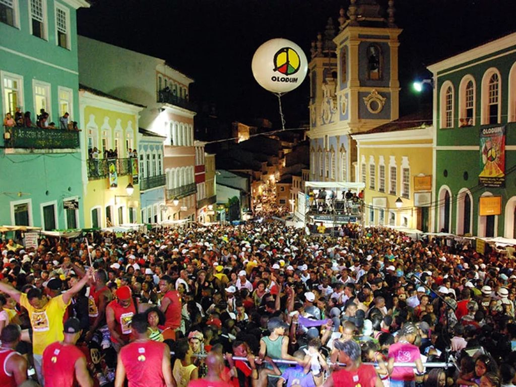 A programação do Carnaval no Pelourinho terá muitos blocos Afro e atrações de samba. Foto: Edgard Souza/Divulgação