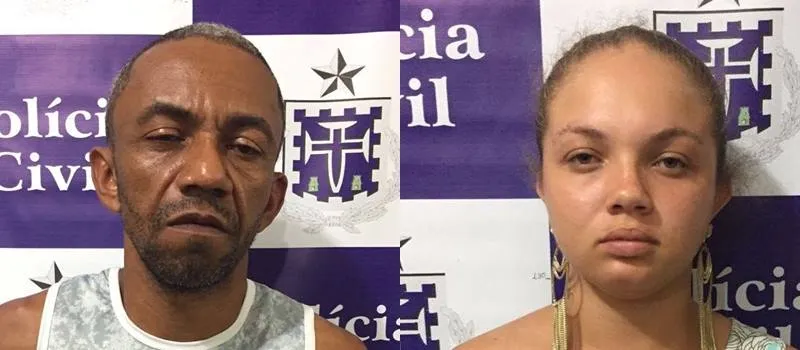 Casal é preso com carro roubado e mais de 20 quilos de drogas em Feira de Santana