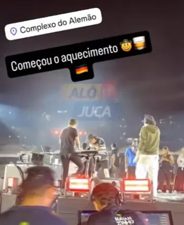 Cantor famoso faz show para chefes do tráfico da Bahia no Rio de Janeiro