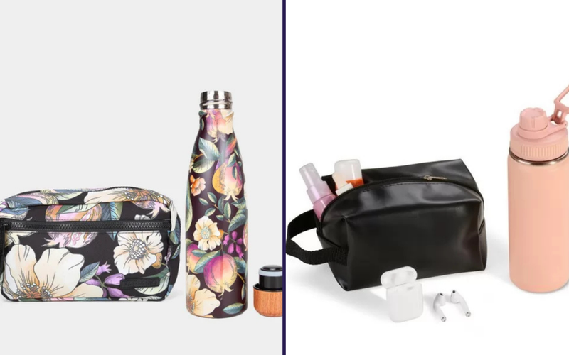 Garrafas t&eacute;rmicas, n&eacute;cessaires e kits organizadores unem praticidade, estilo e funcionalidade no dia a dia/Foto: Reprodu&ccedil;&atilde;o/Divulga&ccedil;&atilde;o&nbsp;