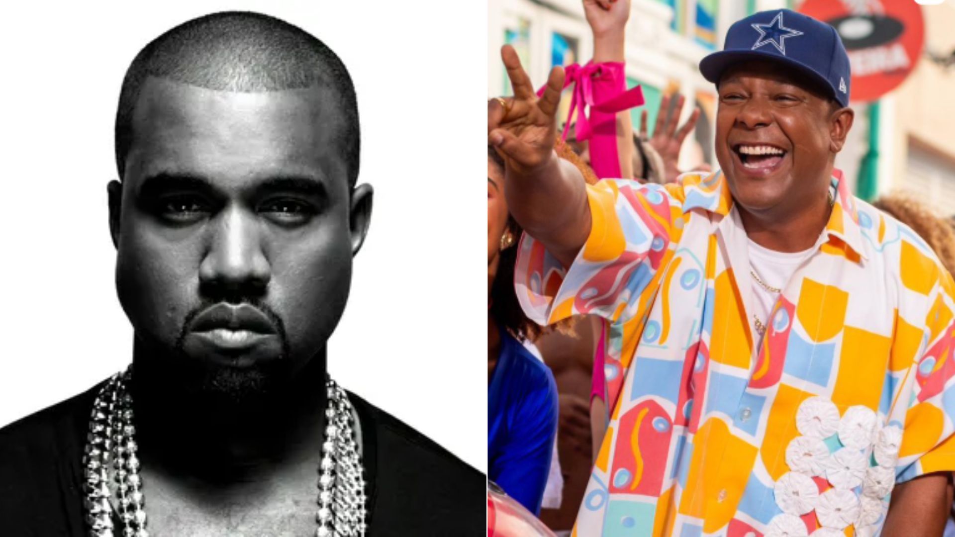 Kanye West convidou Márcio Victor para gravação, mas atrasou | Fotos: reprodução/redes sociais