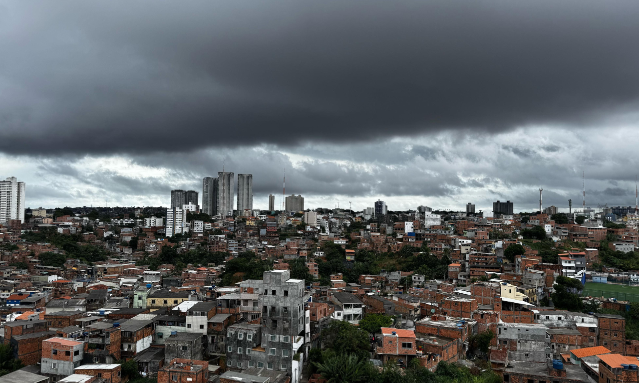 130 cidades baianas estão em alerta para chuvas fortes. Foto: Aratu On