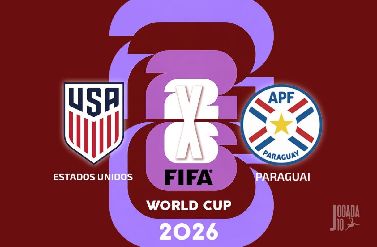 Estados Unidos x Paraguai. Foto: Jogada 10