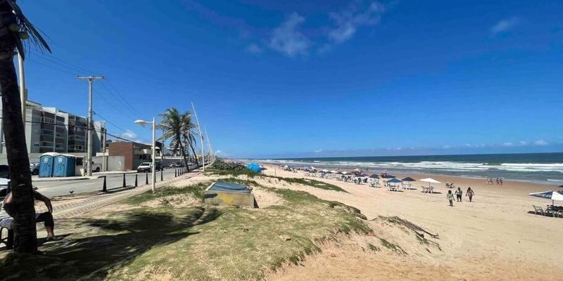 Ipitanga é uma das praias mais movimentadas de Lauro de Freitas e recebe grande fluxo de passageiros diariamente/Foto: Reprodução