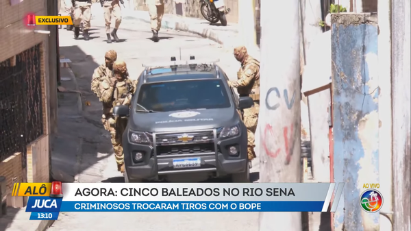 O caso aconteceu no bairro de Rio Sena, em Salvador. | Foto: Reprodução/TV Aratu