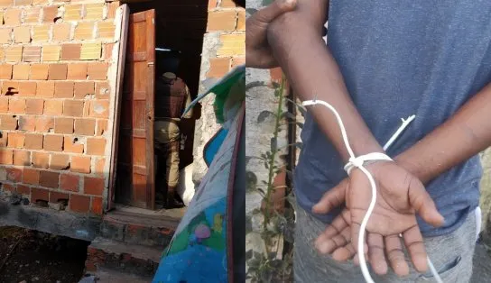Polícia encontra cativeiro em São Cristóvão e solta três reféns; vítimas estavam amarradas e eram torturadas