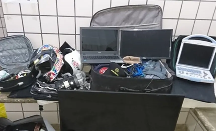 Homem é preso após roubar ultrassom e aparelho respiratório de clínica