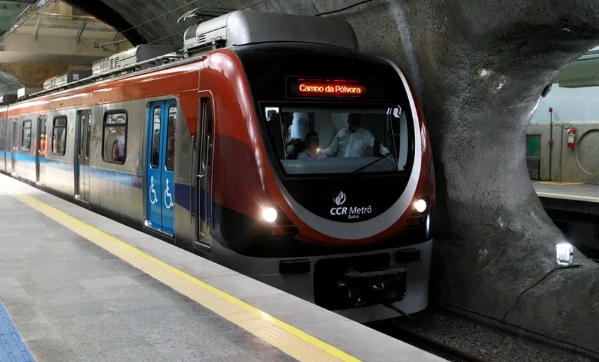 Metrô de Salvador: trem da Linha 1 apresenta problemas e causa transtornos para passageiros