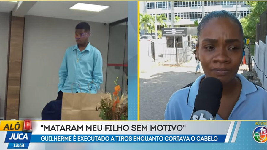 Mãe de jovem morto na Federação cita briga de infância como possível causa.Foto: TV Aratu