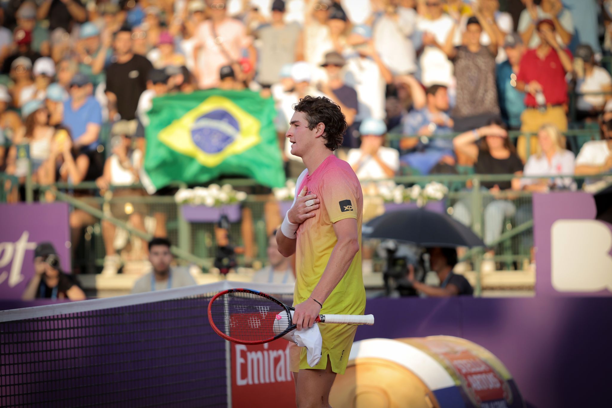 João Fonseca vai a final do Argentina Open. Foto: Divulgação/Argentina Open