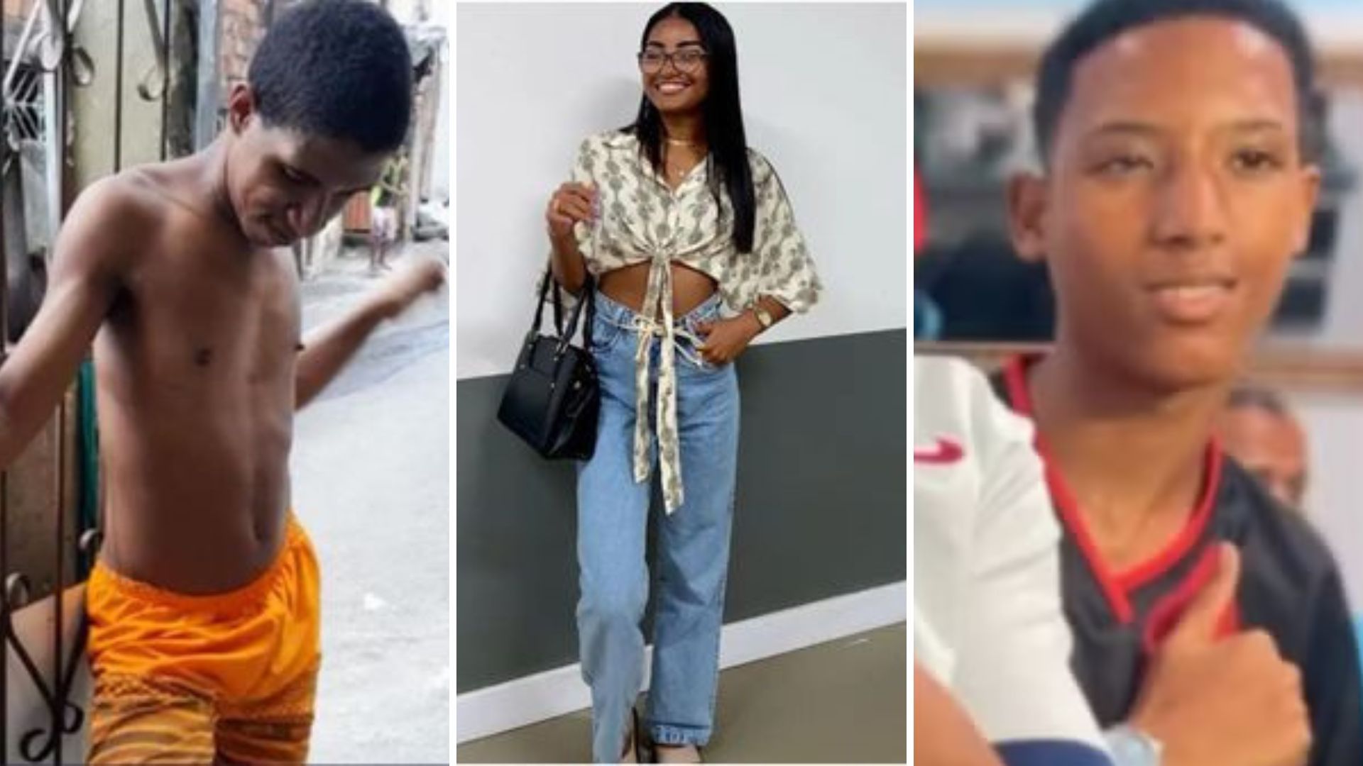 Veja jovens que são vítimas da violência em Salvador e RMS. Foto: Redes sociais 