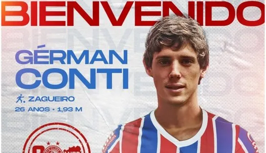 Bahia confirma contratação de zagueiro argentino às vésperas do Ba-Vi