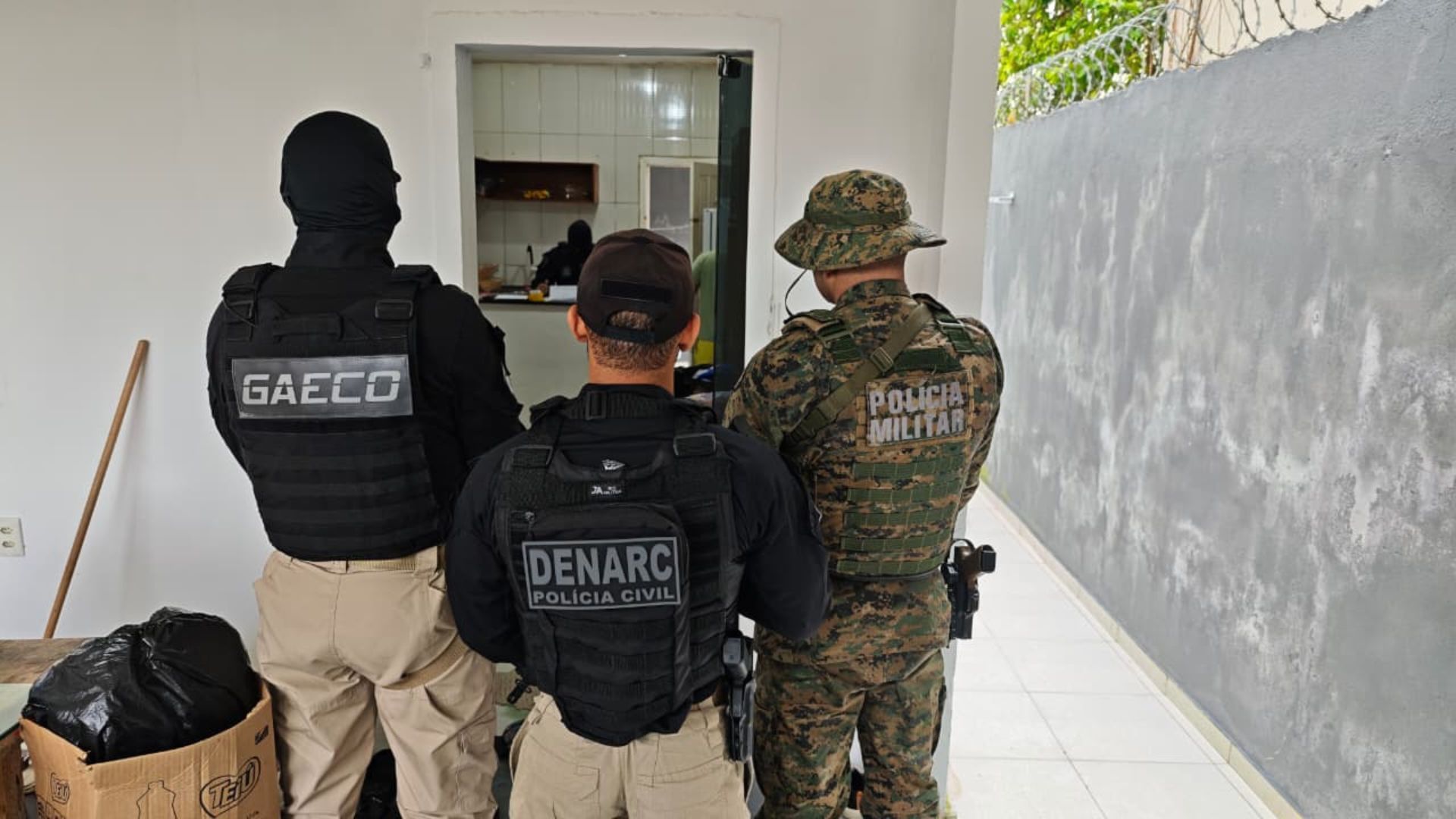 Polícia investiga terrenos em Porto Seguro. Foto: MPBA