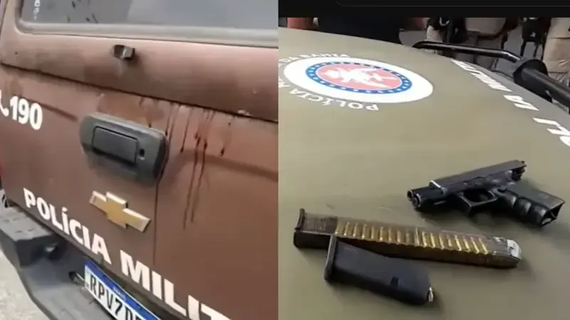 Policial é baleado nas costas e dois suspeitos morrem na Boca do Rio, em Salvador