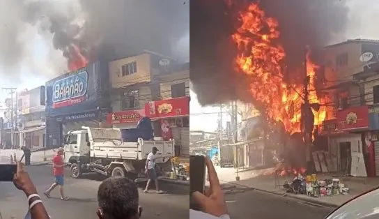 Loja alvo de incêndio em São Cristóvão tinha documentação formal para funcionamento, garante empresa 