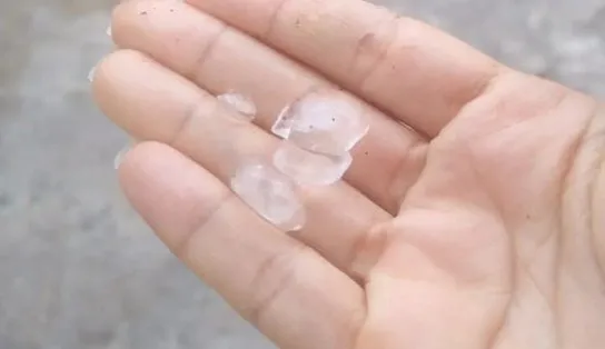 'Tá chovendo granizo em Rio de Contas': veja vídeo feito por moradora da cidade baiana
