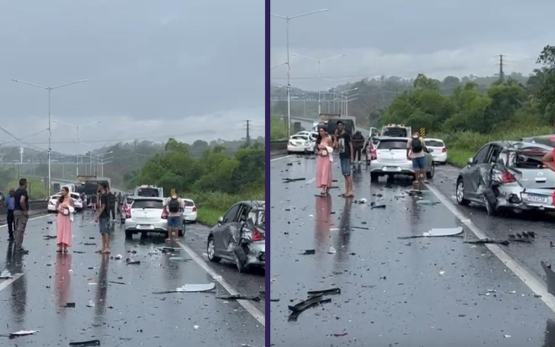 A BR-324 &eacute; uma das rodovias mais movimentadas da Bahia, ligando Salvador a Feira de Santana e servindo como principal corredor de acesso ao interior do estado/Foto: Reprodu&ccedil;&atilde;o&nbsp;