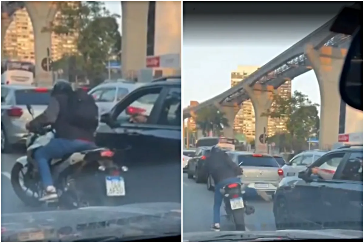 Assaltante é morto após motorista reagir a assalto; veja imagens