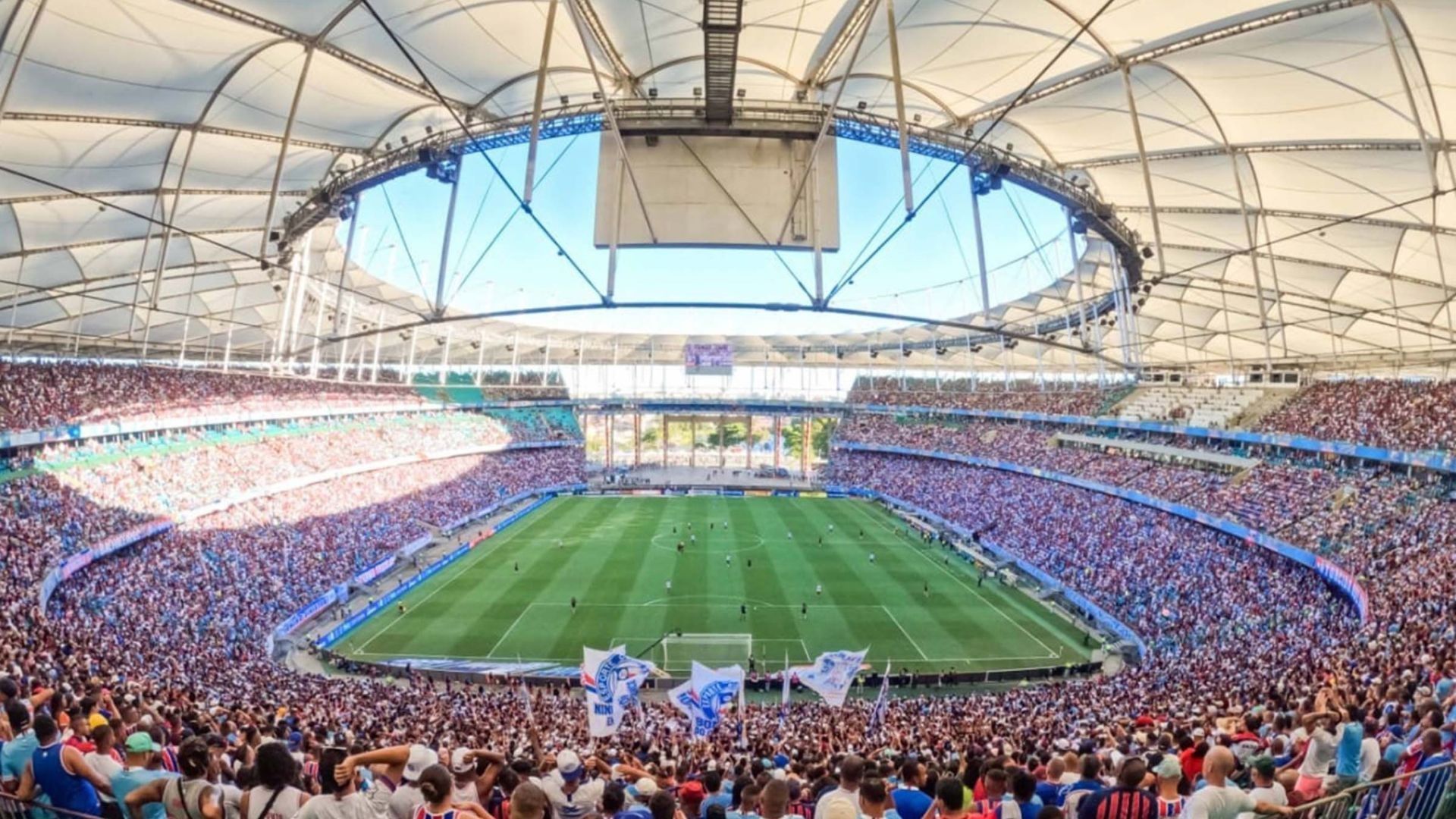 Bahia manda seus jogos na Arena Fonte Nova. Foto: Reprodução