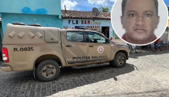 Homem de 47 anos é morto dentro de bar na cidade de Ipiaú na Bahia