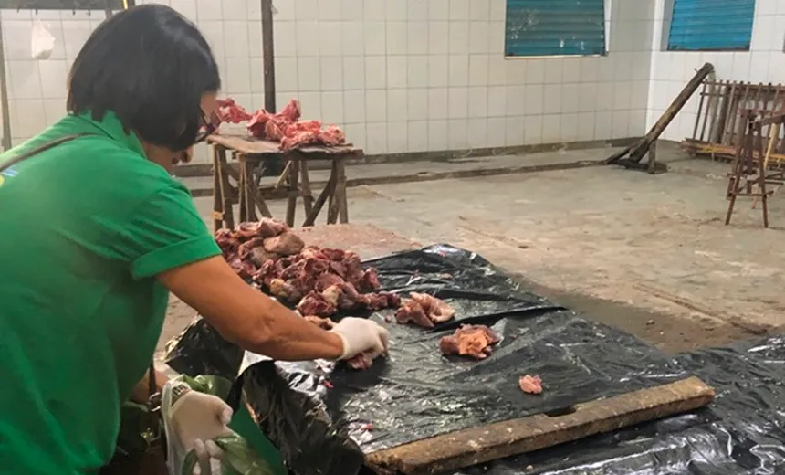 Cinco pessoas são presas e 600 quilos de carne clandestina são apreendidos em Jacobina