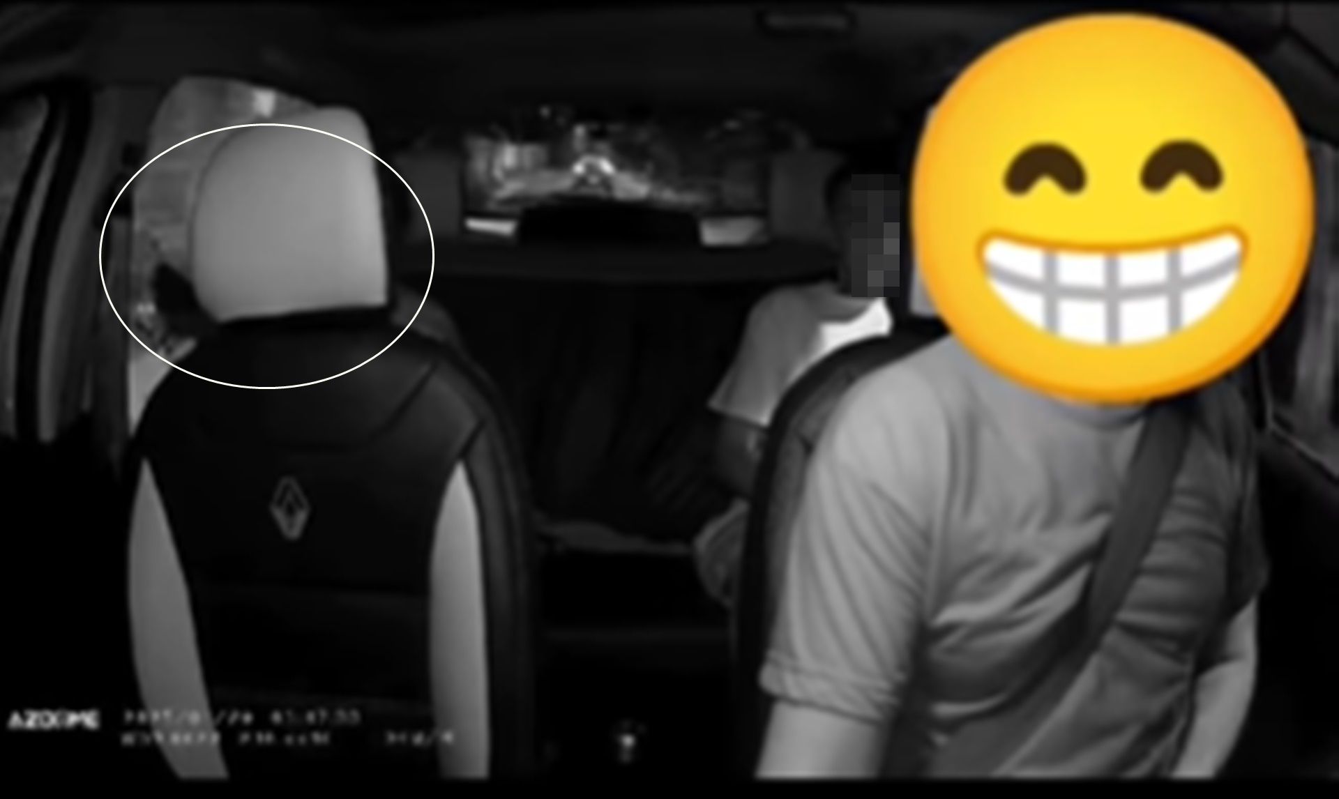 Adolescento pula de carro em movimento após susto. Foto: Reprodução / Redes Sociais