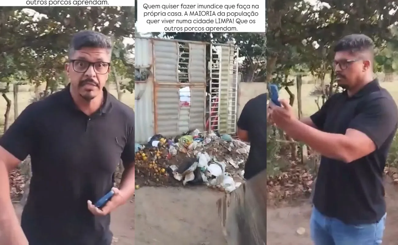 Prefeito baiano manda devolver lixo jogado irregularmente à casa do infrator