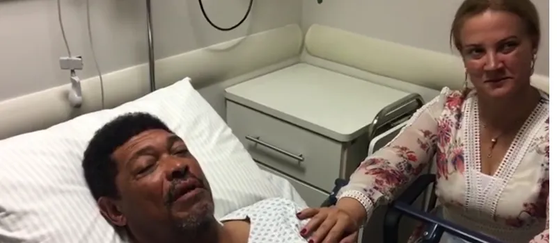 FACADA NO PESCOÇO: Pastor Valdemiro Santiago diz que perdoa quem tentou matá-lo em culto; veja vídeo