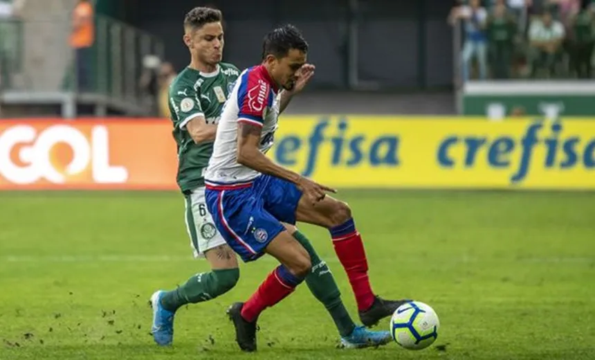 Bahia empata com Palmeiras em 14ª rodada do Campeonato Brasileiro
