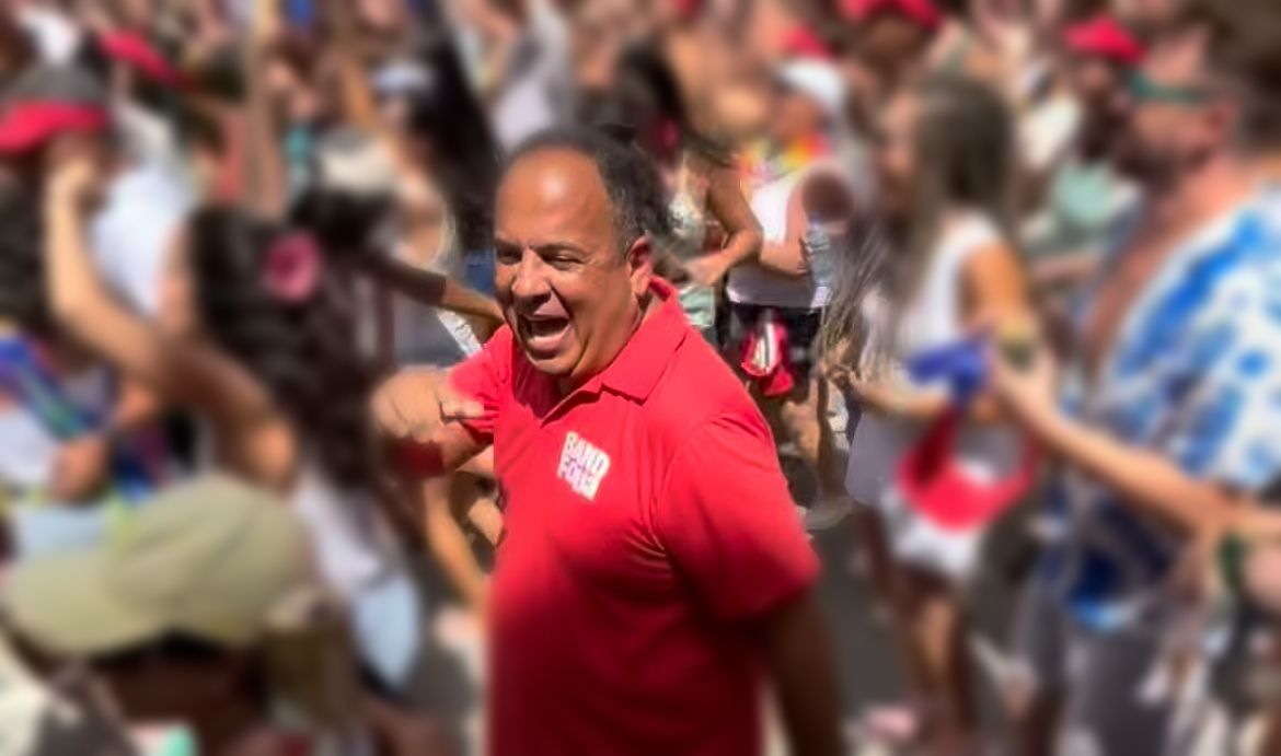 Jorge Araújo durante o Carnaval | Foto: Instagram Jorge Araújo