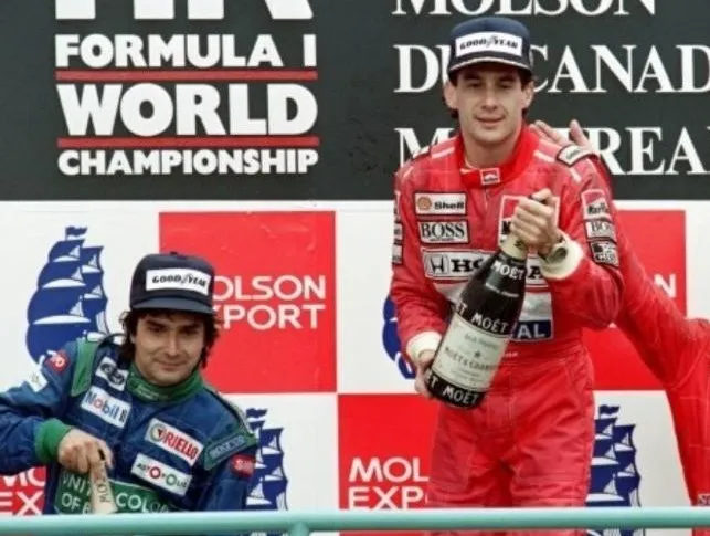 Nora de Nelson Piquet sugere batizar filho homenageando Senna