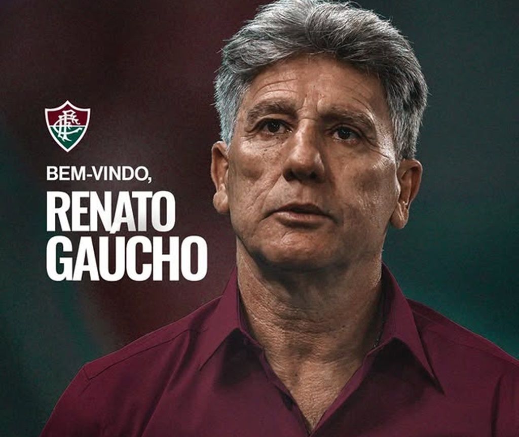 Renato Gaúcho retorna para sua sétima passagem à frente do Fluminense. Foto: Instagram/fluminense