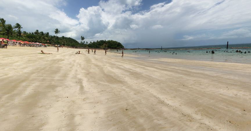 Praia de Ponta de Nossa Senhora de Guadalupe. Foto: Google Street View