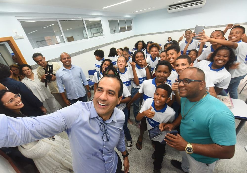 Prefeitura faz apelo por volta às aulas e alega ter 90% das escolas operando; Foto: Valter Pontes / Secom PMS