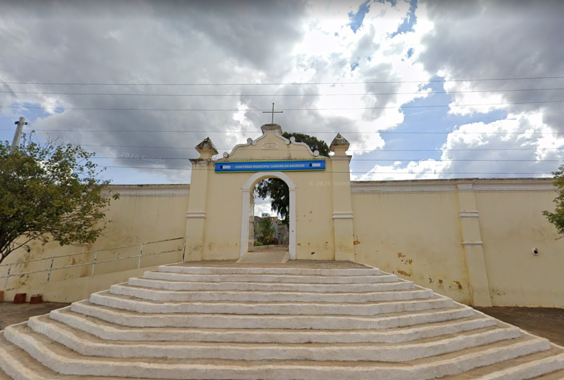 Cemit&eacute;rio de Caetit&eacute;. Foto: Reprodu&ccedil;&atilde;o Google Maps 