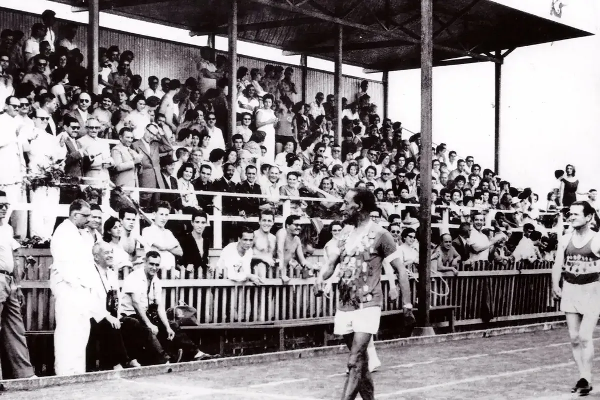 Corrida de S&atilde;o Silvestre. Foto: Arquivo Hist&oacute;rico Clube Esperia/Divulga&ccedil;&atilde;o