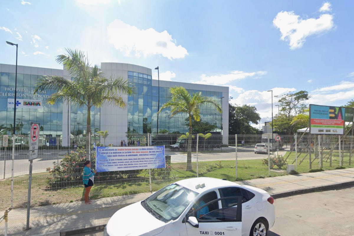 Hospital Geral Clériston Andrade (HGCA). | Foto: Reprodução Google Maps