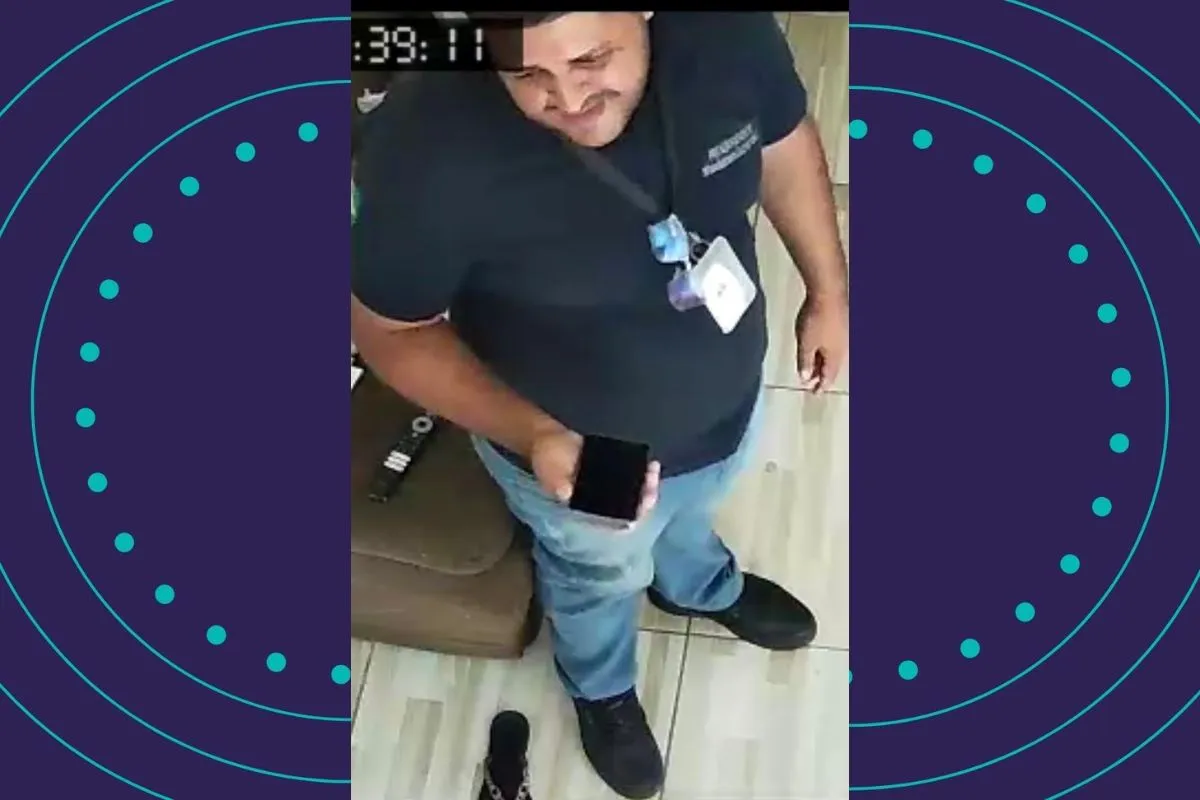 VÍDEO: falso técnico de TV invade residência e assedia adolescente em Simões Filho