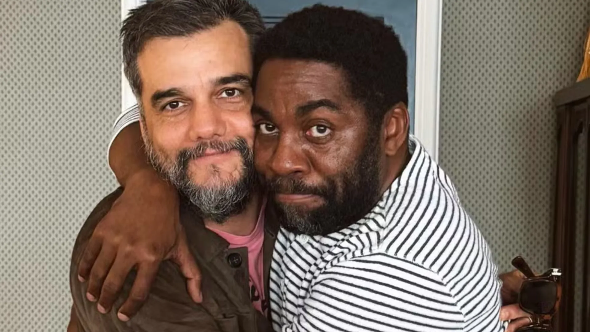 Wagner Moura e Lázaro Ramos