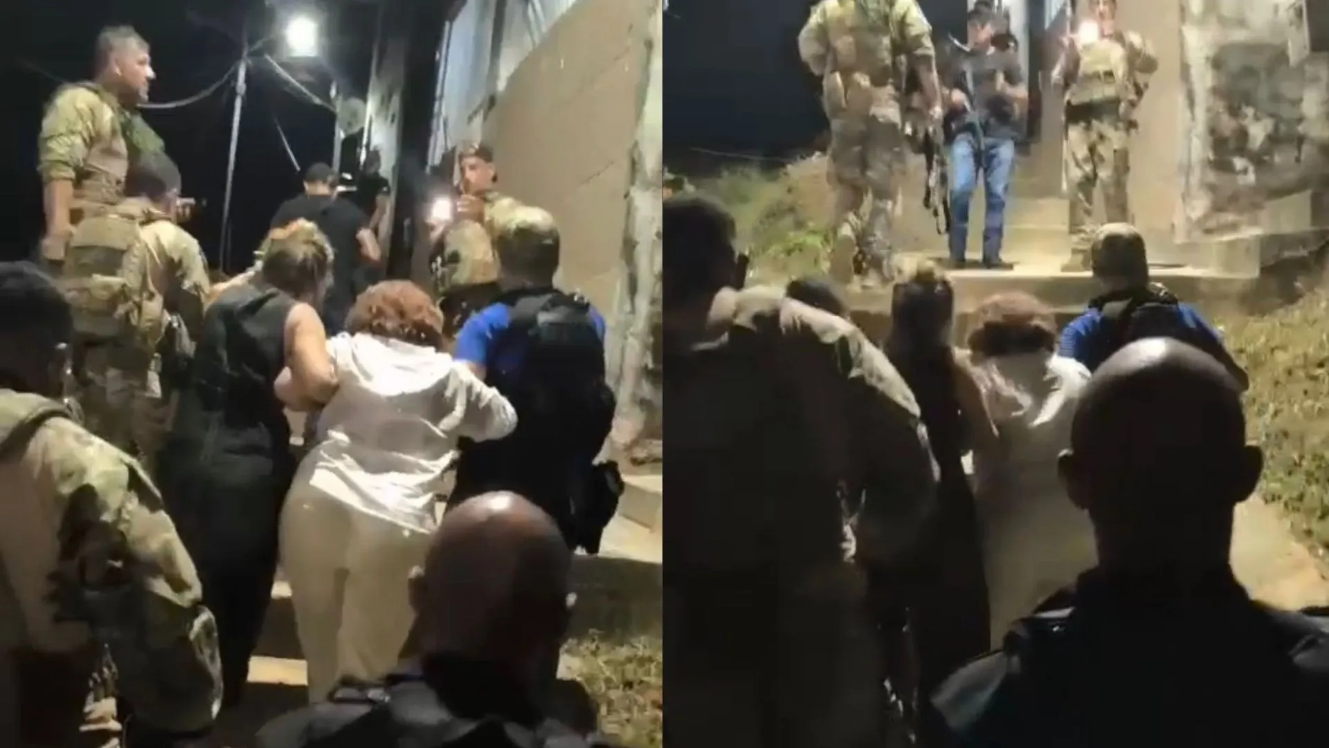 Vídeo mostra resgate de mulheres sequestradas em shopping de Salvador