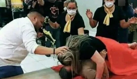 Casal faz sexo em cima de altar em igreja durante 'culto da fertilidade' para engravidar: verdade ou mentira?