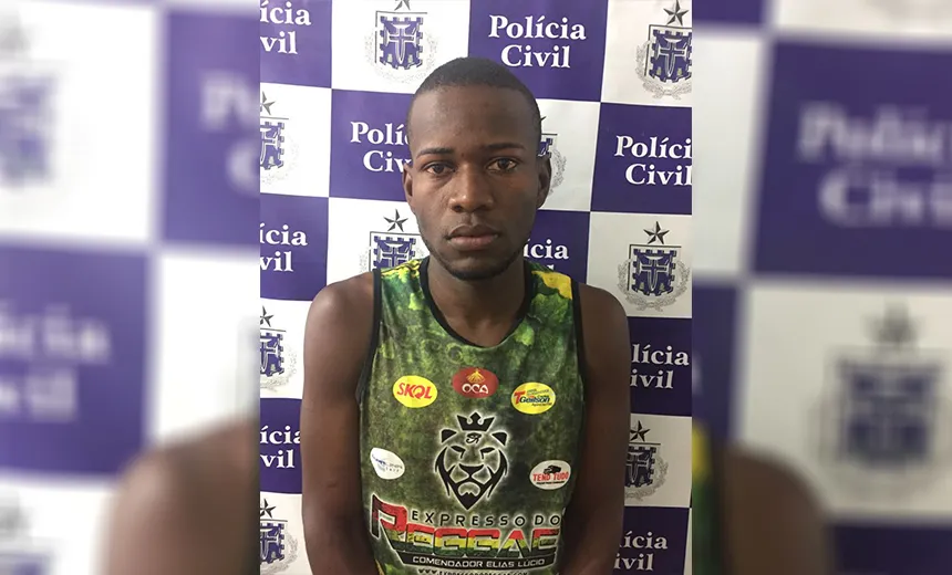 Homem responsável por assassinar possíveis rivais em abril é preso em Santo Estevão