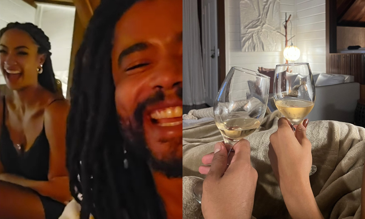 Aline Patriarca e Diogo Almeida reatam romance com viagem romântica.Foto: redes sociais | @alinepatriarca_
